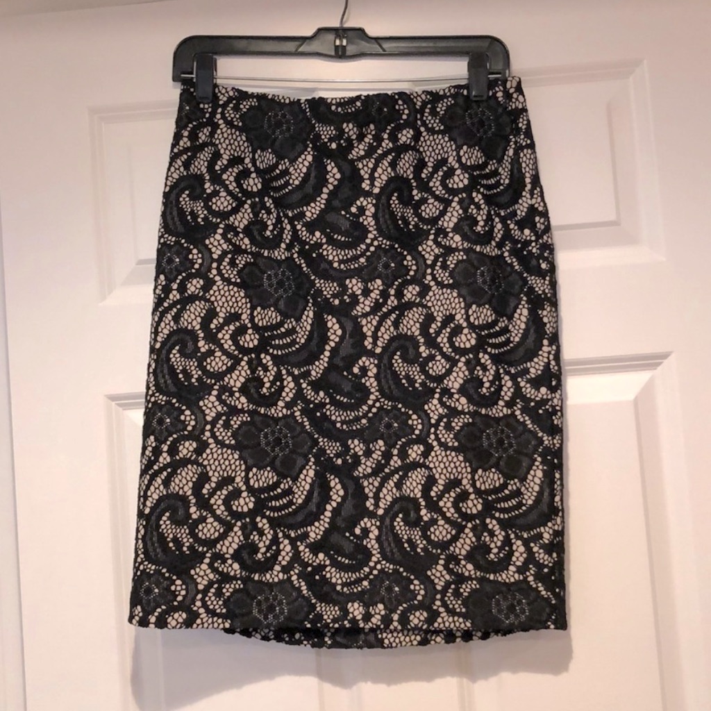 Ann Taylor | Beautiful And Sexy Lace Skirt | 10